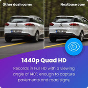 View Car dashcam - Small size model (with application) - Full-process 1440p/30fps quadruple high-definition recording function, suitable for car cameras. Alexa voice control - Wireless network, GPS, Bluetooth - Parking mode - Night vision function - Polar image 3