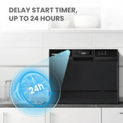 View COMFEE' Portable Countertop Dishwasher for Dorm, RV& Apartment image 2