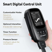 View Aircraft-style pressure recovery system, dynamic pressure to promote blood circulation and achieve rapid recovery, continuous massage boots (medium size) designed for athletes image 2