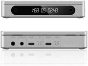 View Multifunctional portable stereo CD player, equipped with long-lasting batteries, supports USB copying function, has optical/coaxial/3.5mm/4.4mm output interfaces (transparent (Bluetooth)) image 4
