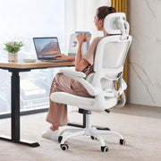 View Office Chair Ergonomic Desk Chair, 330 LBS Home Mesh Office Desk Chairs with Wheels, Comfortable Gaming Chair, High Back Office Chair for Long Hours, Office Chair for Study and Work (Grey) image 3