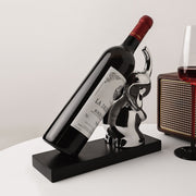 View Elephant Resin Wine Bottle Holder Decorative Tabletop Wine Rack for Home Bar image 4