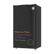 View Arctic Chef 3.2 Cu. ft. Compact Refrigerator with Eraser Board Door, RFR326, Black image 1