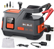 View Car Jump Starter with Air Compressor, 4500A Peak 26800mAh 12V Auto with 150PSI Tire Inflator（up to All Gas or 10.0L Diesel Engine） image 1