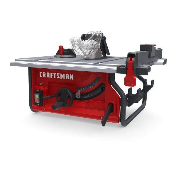 15 Amp Portable Jobsite Table Saw with 10-Inch Carbide-Tipped Blade and Folding Stand