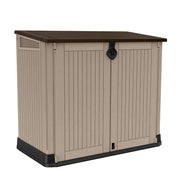 View 30 Cu. Ft. All-Weather Resin Storage Shed, Beige image 1
