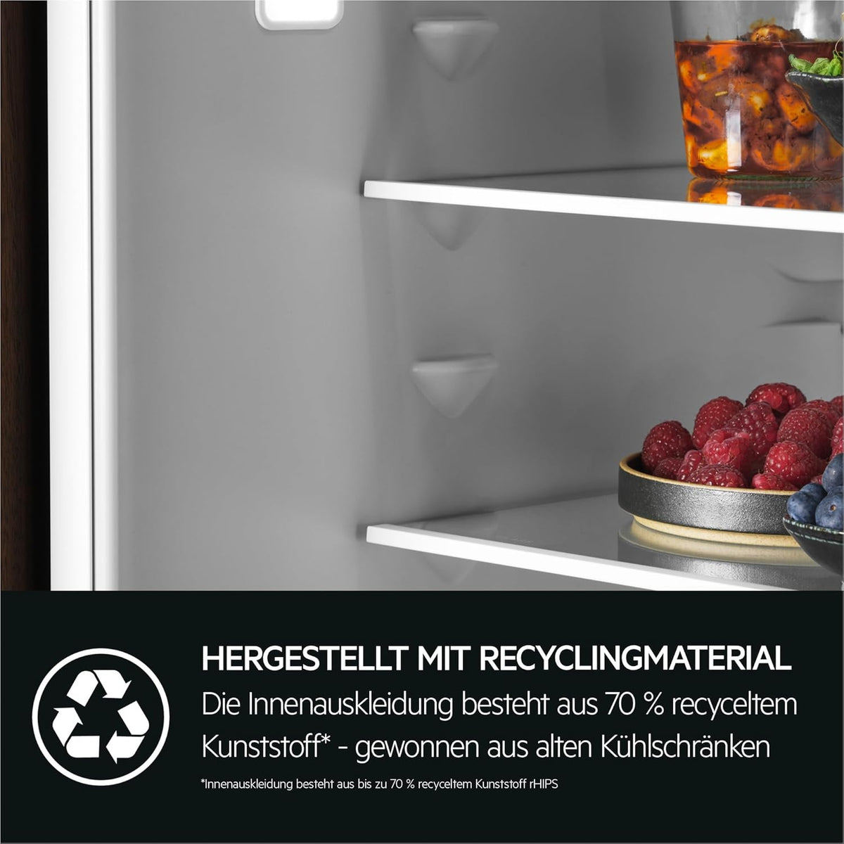 AEG Einbau-Kühl-Gefrier-Kombination 178cm, von Stiftung Warentest mit Gut (2,0) Bewertet, Serie 8000: 360°Cooling Optimale Luftfeuchtigkeit, Kühl- (
