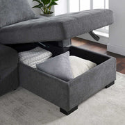 View Kendale Sleeper Sofa with Storage Chaise image 3