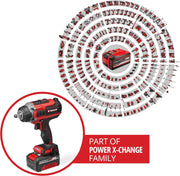 View Einhell Professional Akku-Schlagschrauber IMPAXXO 18/450 (1x4,0Ah) Power X-Change (18 V, 450 Nm, Brushless, Außenvierkant-Aufnahme, inkl. 4 Ah Akku, image 2