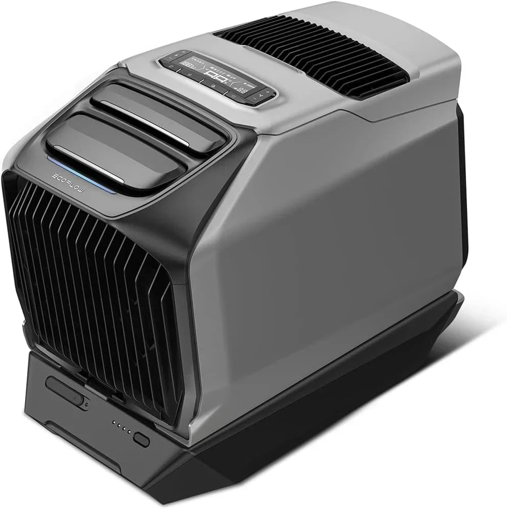 EcoFlow WAVE 3 Climatizador portátil con batería extra de 1024 Wh, refrigeración 1800 W, calefacción 2000 W, autonomía de 8 h, control por app, para