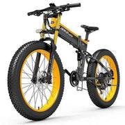 View 1000W 26-Inch Fat Tire Folding Electric Mountain Bike, Dual Crown Fork, 17.5Ah image 1