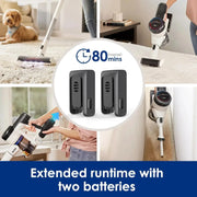 View Cordless Vacuum Cleaner, Smart Stick Handheld Vacuum Strong Suction & Lightweight, Cordless Handheld Vacuum Deep Clean Hair, Hard Floor, Carpet, Car (Pure ONE S11 Grey) image 2