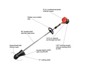 View 21.2cc 2-Stroke Gas Straight-Shaft String Trimmer image 2
