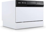 View Desktop dishwasher, Energy Star portable dishwasher, 6 dish settings, small dishwasher with 8 washing programs, high-speed operation, baby care, energy-saving and glass material, dormitory dishwasher, RV and apartment dishwasher image 1