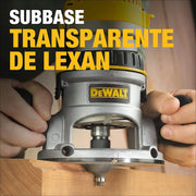 View DEWALT Router, Fixed Base, 1-3/4-HP (DW616) , Yellow image 4
