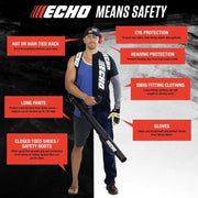 View ECHO 170 MPH 453 CFM 25.4 cc Gas 2-Stroke Cycle Handheld Leaf Blower image 4