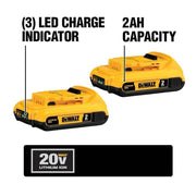 View 10-Tool Combo Kit with Batteries and Charger image 2