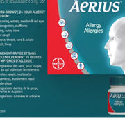 View Aerius Allergy Relief, 130 Tablets image 5