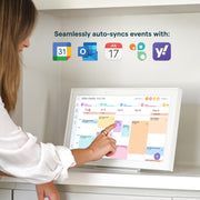 View 15 Inch Digital Wall Planner & Chore Chart, Smart Family Calendar Organizer Display for Home Organization image 3