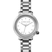 View Alfred Sung White Dial Women's Watch image 2