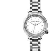 View Alfred Sung White Dial Women's Watch image 5