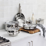 View All-Clad D3 Stainless 3-Ply Bonded Cookware, 13-pieces image 2