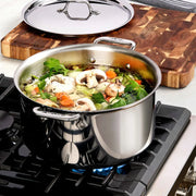 View All-Clad D3 Stainless 3-Ply Bonded Cookware, 13-pieces image 6