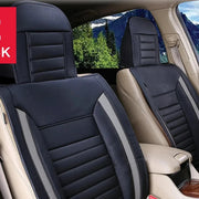 View Alpena Grey Ultimate Universal Fit Luxury Seat Cover, 2-pack image 3