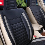 View Alpena Grey Ultimate Universal Fit Luxury Seat Cover, 2-pack image 6