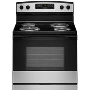 View Amana 30 in. 4.8 cu ft. Electric 4 Element Range with Bake Assist image 6