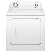 View Amana 6.5 cu ft. White Electric Dryer with Automatic Dryness Control image 6