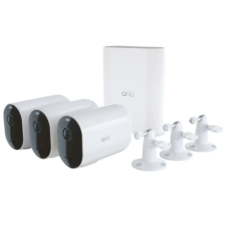 Arlo Pro 4 XL 3 Camera Security Bundle