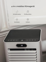 View MeacoCool MC Series Pro 10000 BTU Mobile Klimaanlage mit App-Steuerung, Fernbedienung, Energieklasse A, leise (53 dB), 4-in-1 Kühlung, 18–28 m², image 5