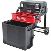 View 22" Rolling Tool Box – 1-Drawer Lockable Metal Chest with Wheels image 1