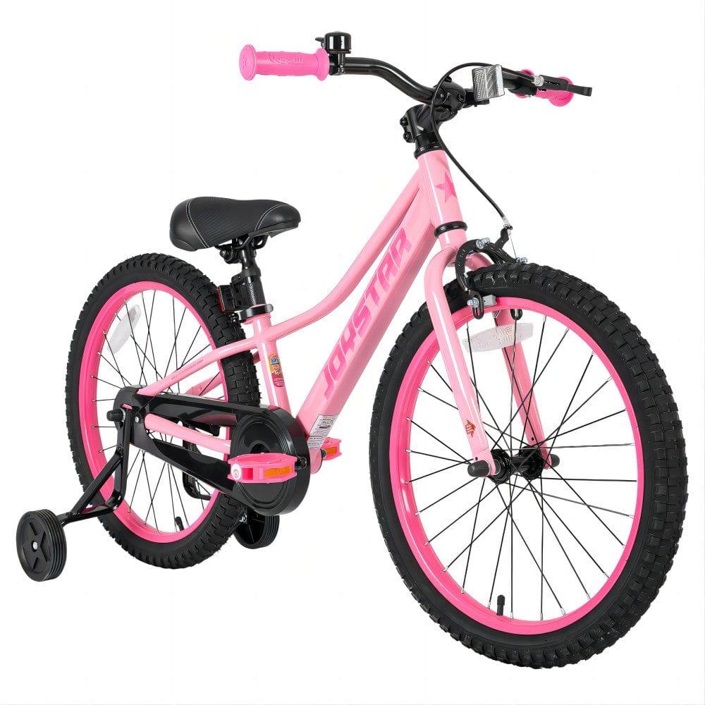 20-Inch Kids Bike with Training Wheels