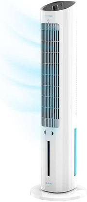View Cecotec Climatizador Evaporativo EnergySilence 2000 SkyCool. 60W, Depósito de 3L, Compatible con Aceites esenciales, 3 Velocidades, Oscilación de 50o, image 1