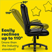 View 400 LBS Big and Tall Office Chair, Heavy Duty Ergonomic Computer Desk Chair for Home Office and Workspace image 4