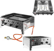 View DEMA Gasbräter mit 3 Flammen – Leistungsstarker Gastrobräter für Grill & Outdoor-Küche – Ideal für Camping & Events image 1