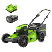 View Greenworks 80V 21" Brushless Cordless Lawn Mower image 1