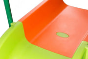View Outdoor Playground Slide, Big Backyard Freestanding Plastic Slide, 10 ft Outdoor Swing Set Slide for Kids Ages 4-8 image 3
