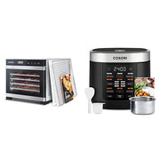 View COSORI 10 Cup Rice Cooker with 18 Functions, Stainless Steel Inner Pot image 2