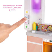 View Barbie Casa de Muñecas Dreamhouse - con Piscina, Tobogán y Ascensor - Luces y Sonido - 75+ Piezas - 104 x 109 cm - Regalo para Niños de 3-7 Años, image 4