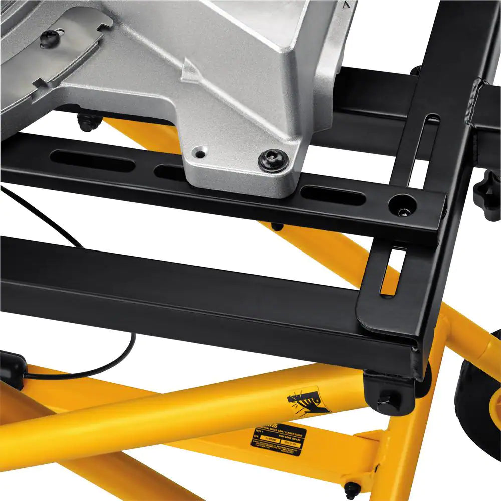 32-1/2-Inch x 60-Inch Rolling Miter Saw Stand, 300-Lb. Capacity