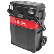 View 22" Rolling Tool Box – 1-Drawer Lockable Metal Chest with Wheels image 2