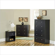 View 3 Piece Bedroom Set with 6-Drawer Double Dresser image 2