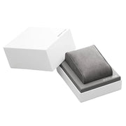 View Bering Titanium White Silver-tone Guilloche Dial Men's Watch image 5