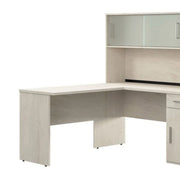 View Bestar Orford L-Shaped Desk with Hutch image 6