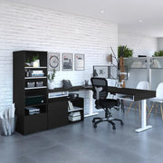 View Bestar Viva L-shaped Height-adjustable Workstation image 1