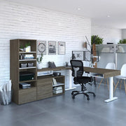 View Bestar Viva L-shaped Height-adjustable Workstation image 2