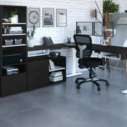 View Bestar Viva L-shaped Height-adjustable Workstation image 5